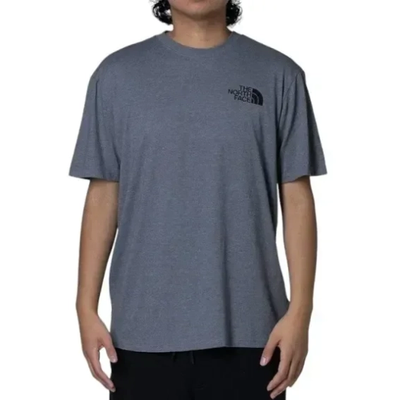 Футболка The North Face Short-Sleeve Box NSE Heathered Tee NF0A812HI4G1 фото 1 — интернет-магазин Tapok