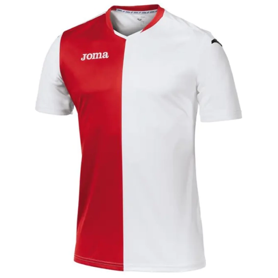 Футболка бело-красная Joma PREMIER 100157.206 100157.206 фото 1 — интернет-магазин Tapok