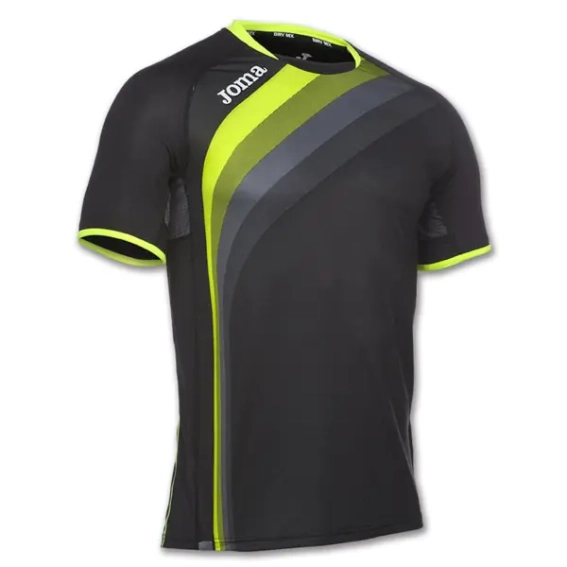 Футболка для бігу Joma ELITE V чорна 100393.121 100393.121 фото 1 — інтернет-магазин Tapok