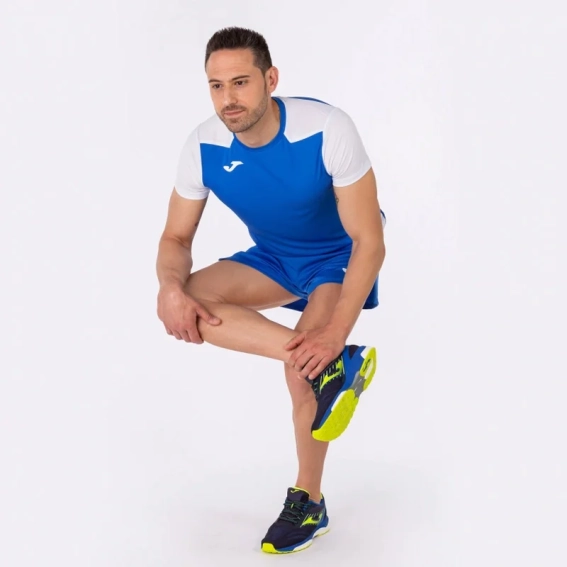 Футболка для бігу Joma RECORD II синьо-біла 102223.702 102223.702 фото 6 — інтернет-магазин Tapok