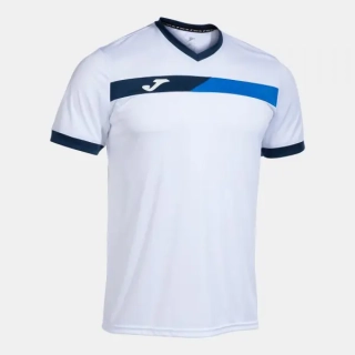 Футболка для тенниса Joma COURT бело-синяя 103212.207 103212.207