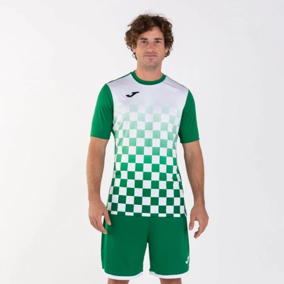 Футболка зелено-белая Joma FLAG 100682.452 100682.452 фото 2 — интернет-магазин Tapok