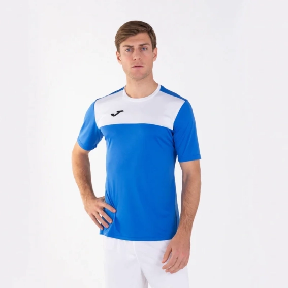 Футболка сине-белая Joma WINNER 100946.702 100946.702 фото 2 — интернет-магазин Tapok