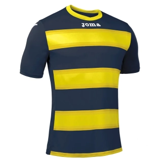 Футболка темно-сине-желтая Joma EUROPA III 100405.339 100405.339