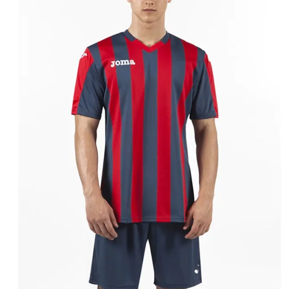 Футболка красно-синяя Joma COPA 100001.603 100001.603 фото 2 — интернет-магазин Tapok