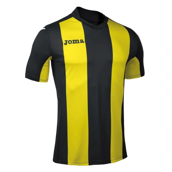 Футболка чорно-жовта Joma Pisa V 100403.109 100403.109 фото 1 — інтернет-магазин Tapok