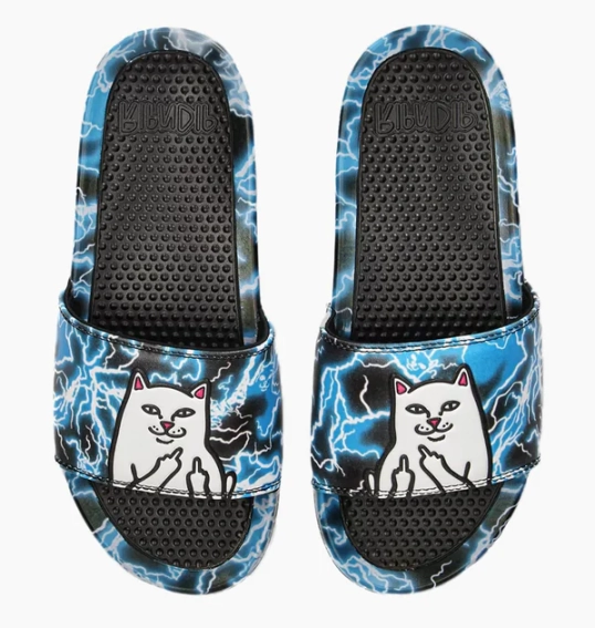 Шльопанці Ripndip 22 Lord Nermal Nikola Slide Sandals 672144-RIPNDIP фото 1 — інтернет-магазин Tapok