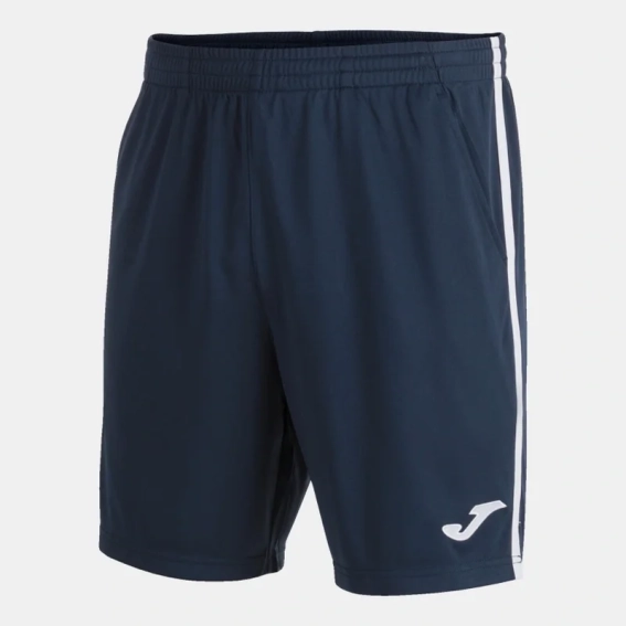 Шорты для тенниса Joma OPEN III темно-сине-белые 102252.332 102252.332 фото 1 — интернет-магазин Tapok