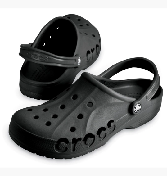 Тапочки унисекс CROCS Baya Clog Black 10126-001 фото 3 — интернет-магазин Tapok