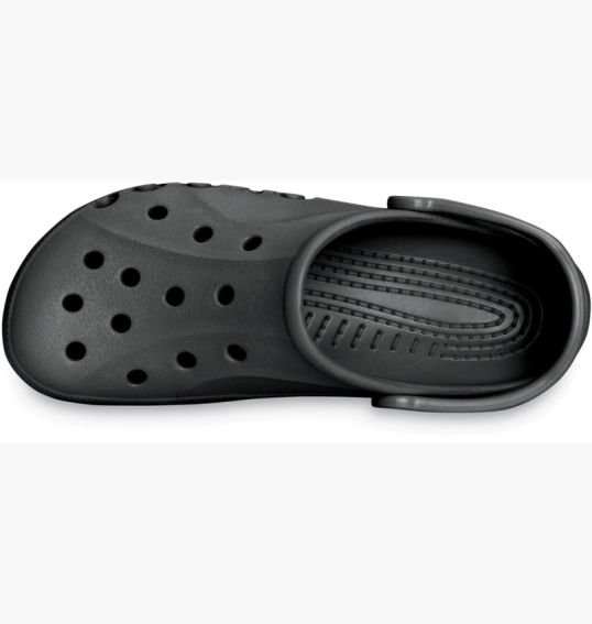 Тапочки унисекс CROCS Baya Clog Black 10126-001 фото 4 — интернет-магазин Tapok