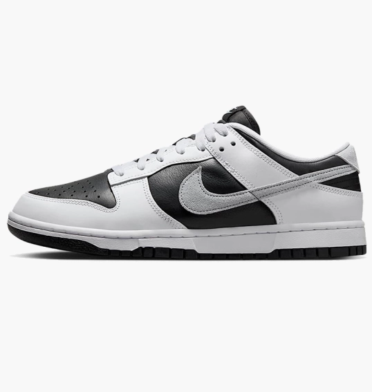 Кроссовки мужские Nike Dunk Low Reverse Panda 2.0 Black/White IB4620-141 фото 1 — интернет-магазин Tapok