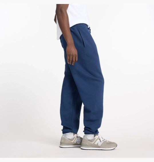 Брюки мужские New Balance Sport Essentials Fleece Blue MP41503NNY фото 2 — интернет-магазин Tapok