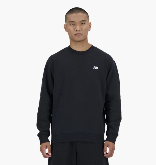 Свитшот мужской New Balance Sport Essentials Fleece Black MT41510BK фото 1 — интернет-магазин Tapok