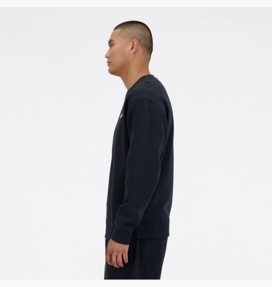 Свитшот мужской New Balance Sport Essentials Fleece Black MT41510BK фото 2 — интернет-магазин Tapok