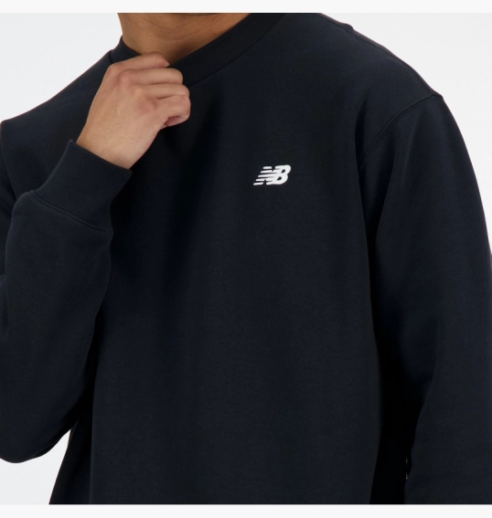 Свитшот мужской New Balance Sport Essentials Fleece Black MT41510BK фото 4 — интернет-магазин Tapok