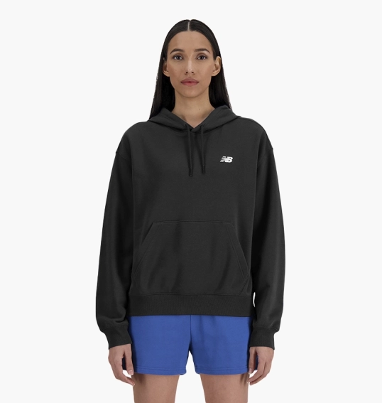 Худі жіноче New Balance Essentials Fleece Black WT41510BK фото 1 — інтернет-магазин Tapok
