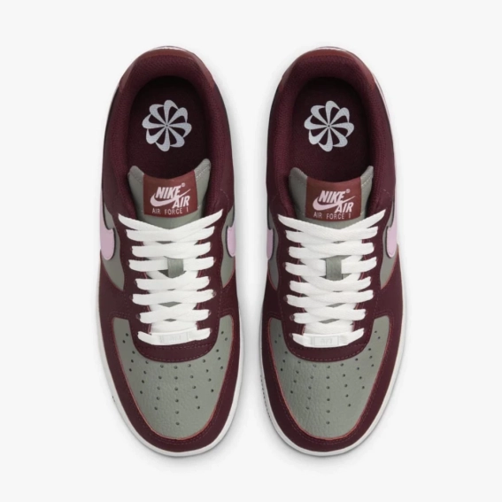 Кросівки Nike Air Force 1 Low '07 Next Nature Burgundy Crush (W) HQ4047-600 фото 4 — інтернет-магазин Tapok