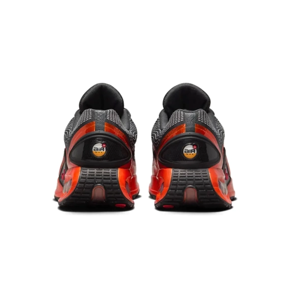 Кросівки Nike Air Max Dn Dark Smoke Grey Salsa Red HJ6695-001 фото 4 — інтернет-магазин Tapok