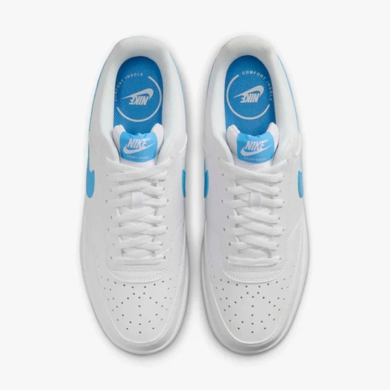 Кросівки Nike Court Vision Low White University Blue HJ9105-100 фото 4 — інтернет-магазин Tapok