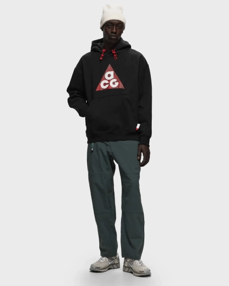 Худые Nike ACG Triangle Logo Lunar New Year Hoodie Black/Red HF2947-010 фото 2 — интернет-магазин Tapok