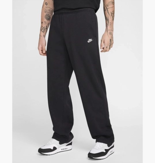 Брюки мужские Nike Club Fleece Bungee Pants Black FZ0809-010 фото 2 — интернет-магазин Tapok