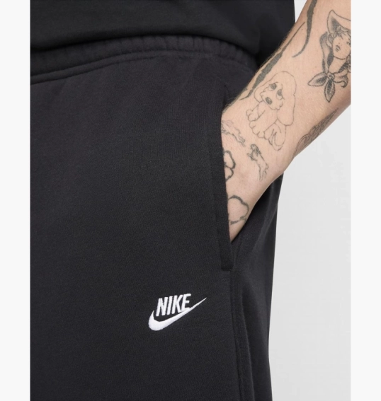 Брюки мужские Nike Club Fleece Bungee Pants Black FZ0809-010 фото 6 — интернет-магазин Tapok
