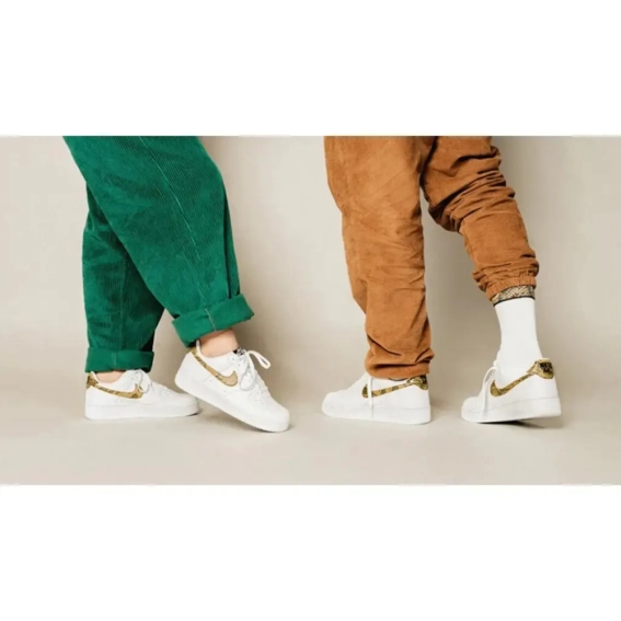 Кроссовки Nike Air Force 1 Low Retro Ivory Snake AO1635-100 AO1635-100 фото 5 — интернет-магазин Tapok