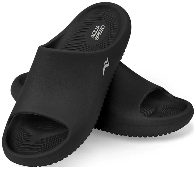 Шлепанцы Aqua Speed TOLEDO 61990 черный Уни 36 679-07 фото 2 — интернет-магазин Tapok