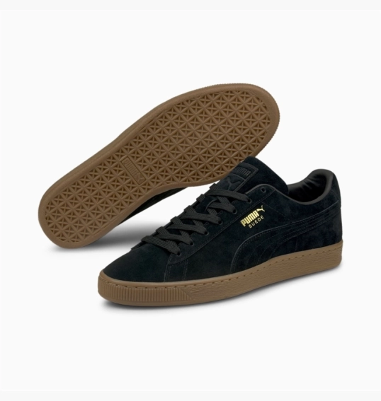 Кросівки чоловічі Puma Suede Gum Black 381174-01 фото 3 — інтернет-магазин Tapok