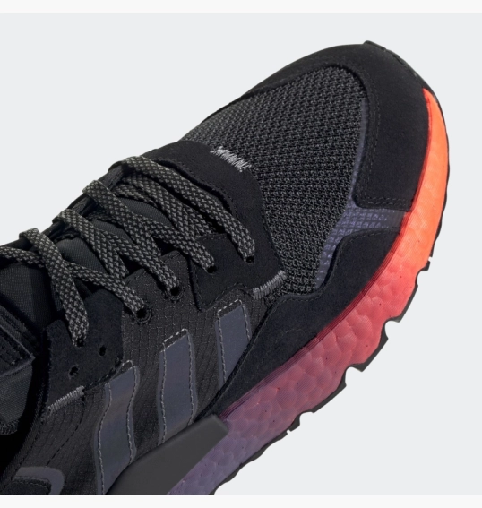 Кросівки чоловічі Adidas Nite Jogger Black FX1397 фото 3 — інтернет-магазин Tapok