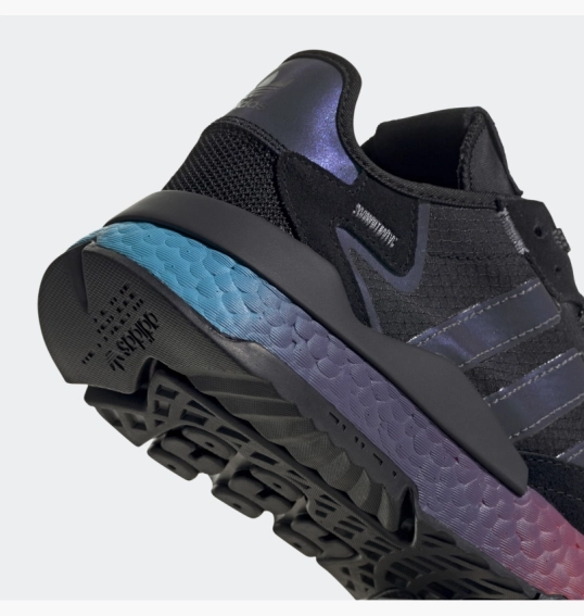 Кросівки чоловічі Adidas Nite Jogger Black FX1397 фото 4 — інтернет-магазин Tapok