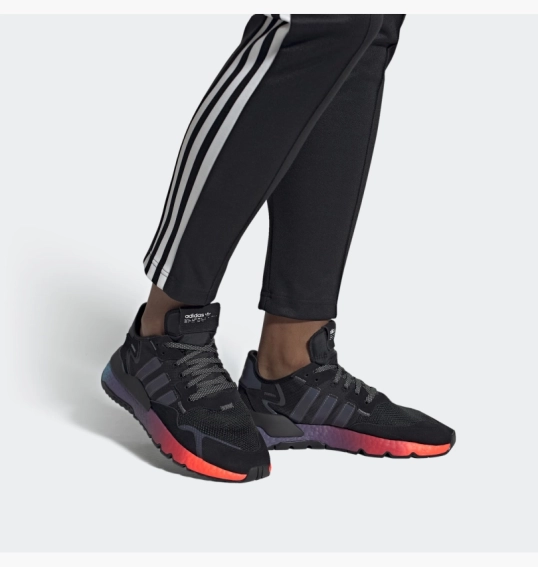 Кросівки чоловічі Adidas Nite Jogger Black FX1397 фото 5 — інтернет-магазин Tapok