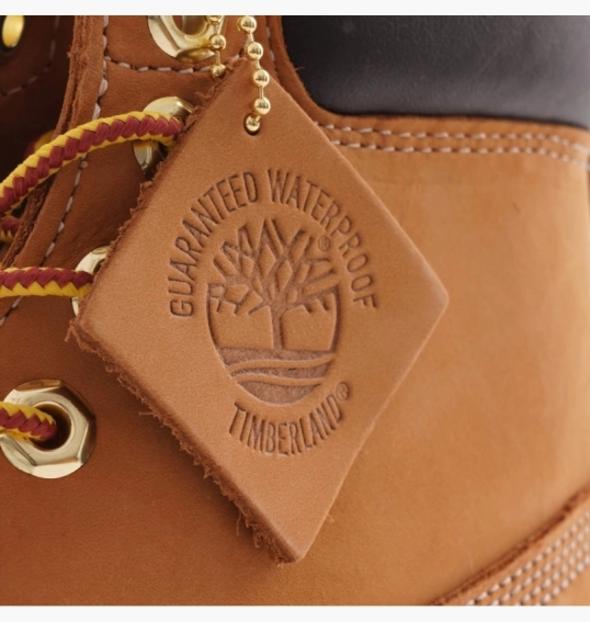 Ботинки мужские Timberland Premium 6 Inch Waterproof Boot Brown Tb010061-713 фото 3 — интернет-магазин Tapok