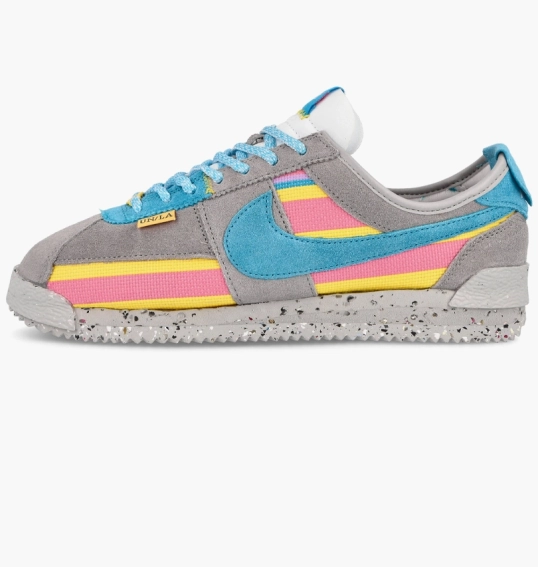Мужские кроссовки Nike Cortez Sp Grey Blue X Union La Grey Dr1413-002 фото 1 — интернет-магазин Tapok