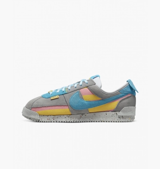 Мужские кроссовки Nike Cortez Sp Grey Blue X Union La Grey Dr1413-002 фото 2 — интернет-магазин Tapok