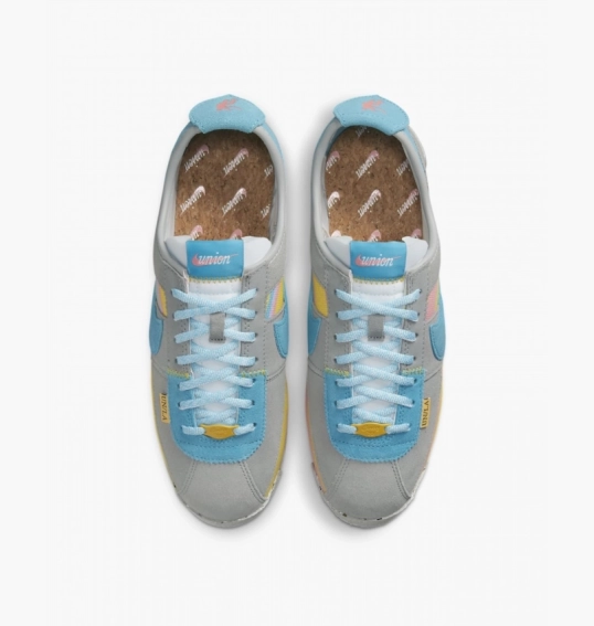Мужские кроссовки Nike Cortez Sp Grey Blue X Union La Grey Dr1413-002 фото 6 — интернет-магазин Tapok