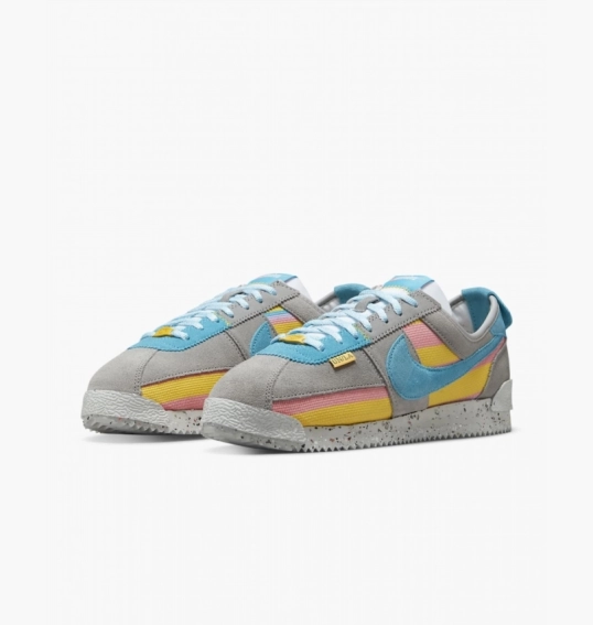 Мужские кроссовки Nike Cortez Sp Grey Blue X Union La Grey Dr1413-002 фото 7 — интернет-магазин Tapok