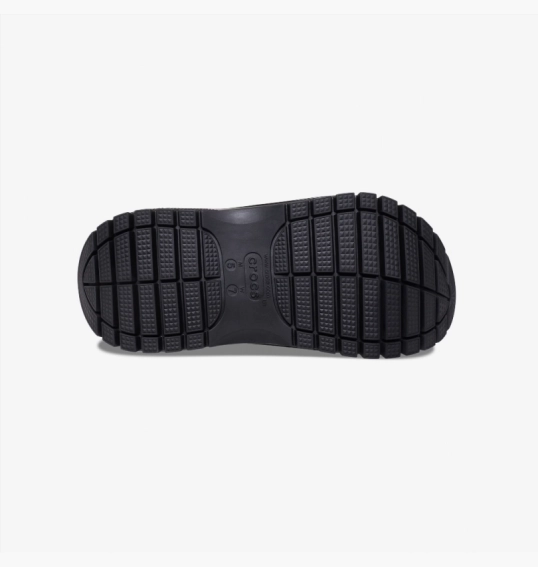 Тапочки унисекс CROCS Classic Mega Crush Clog Black 207988-001 фото 5 — интернет-магазин Tapok