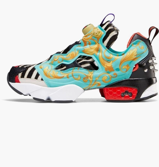 Кроссовки унисекс Reebok Illumination&#39;S Minions X Instapump Fury Light Blue/Black FY9092 фото 1 — интернет-магазин Tapok