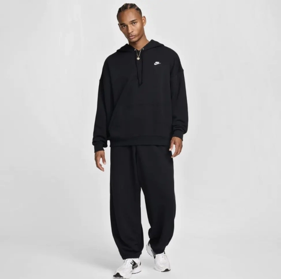 Кофта мужская Nike M Nk Club Ft Oversized Po Hdy (HJ1816-010) фото 6 — интернет-магазин Tapok