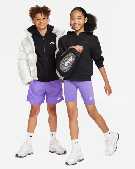 Толстовка Nike K NSW CLUB FLC HD FZ LS LBR FD3004-010 фото 5 — інтернет-магазин Tapok