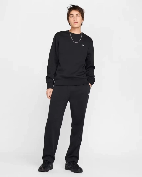 Толстовка Nike M CLUB BB CREW FN3886-010 фото 4 — интернет-магазин Tapok