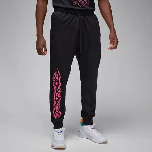 Брюки чоловічі Jordan M Dri-Fit Sprt Flc Gfx (FN5814-010) фото 1 — інтернет-магазин Tapok