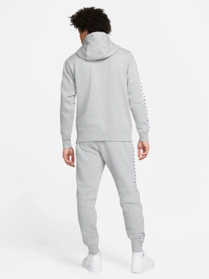 Костюм спортивный Nike Essential Hooded Tracksuit Flc grey DM6838-063_DM6838-063 фото 2 — интернет-магазин Tapok
