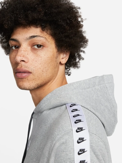 Костюм спортивный Nike Essential Hooded Tracksuit Flc grey DM6838-063_DM6838-063 фото 3 — интернет-магазин Tapok