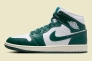 Кроссовки Air Jordan 1 MiD White/Green BQ6472-133 Фото 1