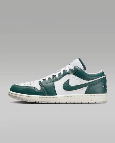 Кроссовки Air Jordan 1 Retro Low Se Green/Whiten FQ7687-300 фото 1 — интернет-магазин Tapok