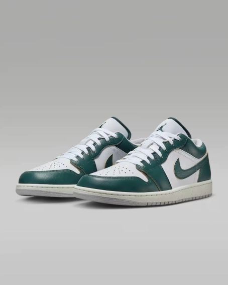 Кросівки Air Jordan 1 Retro Low Se Green/Whiten FQ7687-300 фото 5 — інтернет-магазин Tapok