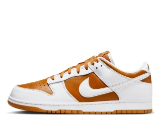 Кроссовки Nike Dunk Low Qs White / Orange FQ6965-700