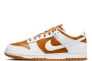 Кроссовки Nike Dunk Low Qs White / Orange FQ6965-700 Фото 1